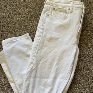 GAP Denim White True Skinny Size 27 Capri Pants